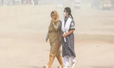 বায়ুদূষণে আজ শীর্ষে দুবাই, ঢাকা ১৭তম