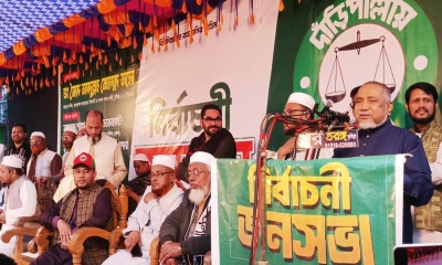 ১১ দলীয় জোট ক্ষমতায় এলে দুর্নীতি চিরতরে বন্ধ হবে : ডা. তাহের