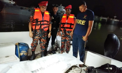 মুন্সীগঞ্জে নদীতে পড়ে শ্রমিকের মৃত্যু