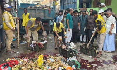 কোরবানির পশুর বর্জ্য অপসারণ তদারকিতে চসিক মেয়র