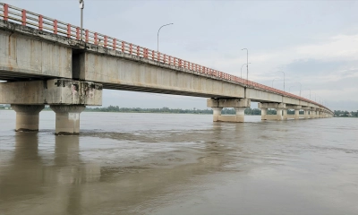 কুড়িগ্রামে বাড়ছে নদ-নদীর পানি, প্লাবিত নিম্নাঞ্চল