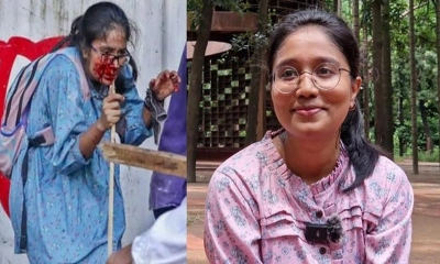 ডাকসু নির্বাচনে বিপুল ভোটে বিজয়ী তন্বি