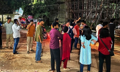 সড়ক দুর্ঘটনায় শিক্ষার্থী আহত, বিক্ষোভে উত্তাল নজরুল বিশ্ববিদ্যালয়