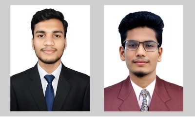 সভাপতি আরমান খান ছামির ও সাধারণ সম্পাদক মেহেদী হাসান বাপ্পি। ছবি- সংগৃহীত