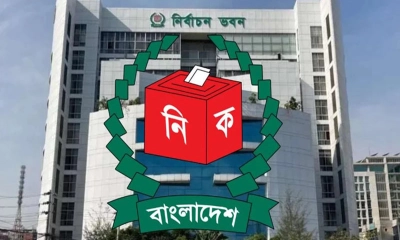 তপশিল ঘোষণা ঘিরে কড়া নিরাপত্তায় নির্বাচন ভবন