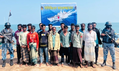 সেন্ট মার্টিনে ১৫ মানব পাচারকারী আটক, শিশুসহ ১৫৩ জন উদ্ধার