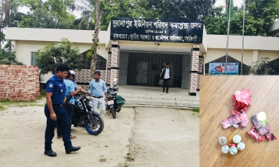 নরসিংদীতে ইউনিয়ন পরিষদে ককটেল বিস্ফোরণ