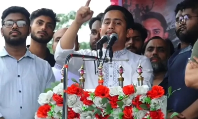 নতুন করে আর কাউকে শেখ হাসিনা হতে দেবো না : সারজিস আলম