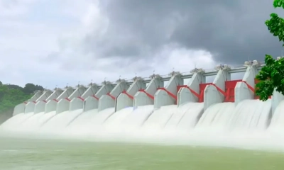 কাপ্তাই হ্রদে পানির তীব্র চাপ, খুলে দেওয়া হচ্ছে ১৬ কপাট