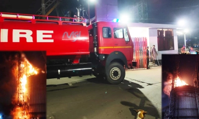 নিয়ন্ত্রণে সোনারগাঁয়ে মেঘনা গ্রুপের কারখানার আগুন