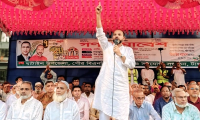 বিএনপির শৃঙ্খলাভঙ্গকারীদের পেছনে আছে জামায়াত-আওয়ামী লীগের অর্থ: নাসির