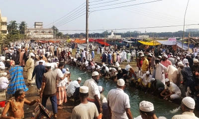 টঙ্গীতে বিশ্ব ইজতেমা ময়দান। ছবি- রূপালী বাংলাদেশ
