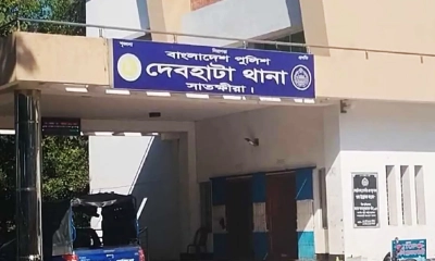 দেবহাটা থানা। ছবি: সংগৃহীত