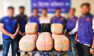 ডিবির অভিযানে ৪০ কেজি গাঁজাসহ যুবক গ্রেপ্তার
