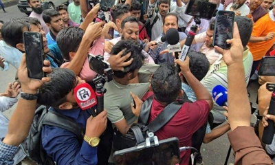 ধানমন্ডি ৩২ নম্বরে সাংবাদিকের ওপর জামায়াত নেতাকর্মীদের হামলা