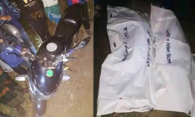 যশোর-চৌগাছা সড়কে বাস চাপায় দুই মোটরসাইকেল আরোহী নিহত