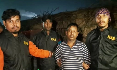 হাদিকে হত্যাচেষ্টায় সন্দেহভাজন ফয়সালের সহযোগী কবির গ্রেপ্তার