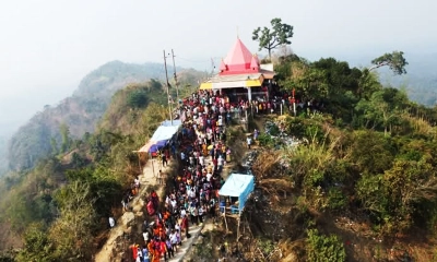 চন্দ্রনাথ ধামে তীর্থযাত্রীর অপেক্ষা, শুরু হলো শিবচতুর্দশী মেলা