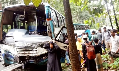 কক্সবাজারে সড়ক দুর্ঘটনায় একই পরিবারের পাঁচজন নিহত