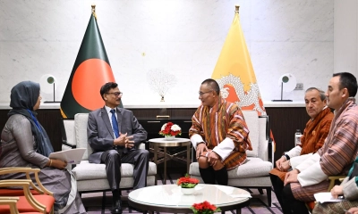 ভুটা‌নের প্রধানমন্ত্রীর স‌ঙ্গে পররাষ্ট্র উপ‌দেষ্টার সাক্ষাৎ
