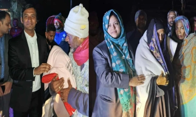 পিরোজপুরে শীতার্তদের মাঝে জেলা প্রশাসনের শীতবস্ত্র বিতরণ 