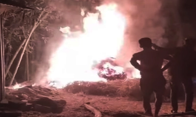 ইউনিয়ন জামায়াতের আমিরের বাড়িতে আগুন