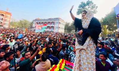 ফরিদপুর-২ আসনে বিপুল ভোটের ব্যবধানে শামা ওবায়েদের জয়