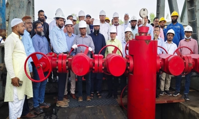 মুরাদনগরে গ্যাসক্ষেত্রের ৫ নম্বর কূপ উদ্বোধন