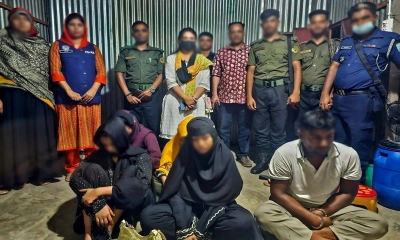 মাদক সেবন ও অনৈতিক কর্মকাণ্ডে লিপ্ত থাকায় ৫ জনের কারাদণ্ড