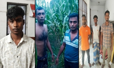 শৈলকুপায় রাতভর অভিযানে ইয়াবা-গাঁজাসহ আটক ৬