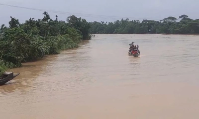 দেশের পাঁচ নদীর পানি বিপৎসীমার ওপর