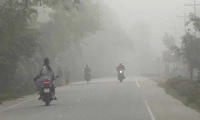 তীব্র শীতের কবলে তেঁতুলিয়া