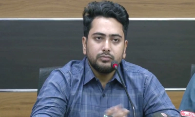 হাসিনাকে আশ্রয় দিয়ে জুলাই গণহত্যাকে সমর্থন দিচ্ছে ভারত : নাহিদ ইসলাম