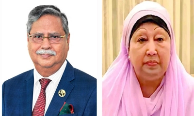 খালেদা জিয়ার জন্য দেশবাসীর কাছে দোয়া চেয়েছেন রাষ্ট্রপতি