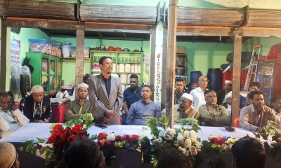 সোনাগাজীতে চাঁদাবাজ ও মাদকবিরোধী আলোচনা সভা