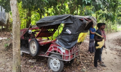 নসিমন-ইজিবাইক মুখোমুখি সংঘর্ষে বৃদ্ধ নিহত