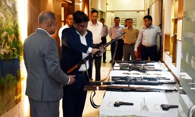 মুক্তিযুদ্ধের স্মারক ‘স্মৃতি অম্লান’ পরিদর্শনে প্রধানমন্ত্রীর প্রতিরক্ষা উপদেষ্টা
