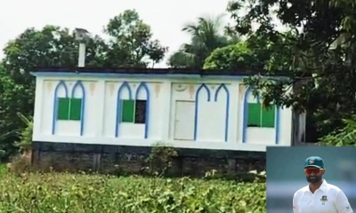 নিজের খরচে মসজিদ নির্মাণ করলেন ক্রিকেটার তামিম