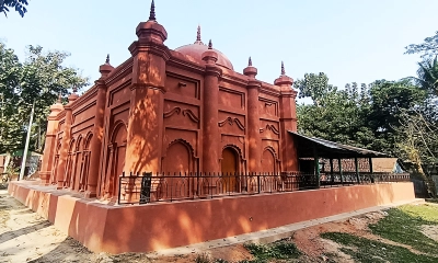 মোগল আমলের স্থাপত্য নিদর্শন সেকান্দরনগর সাহেববাড়ি জামে মসজিদ
