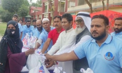 নরসিংদীতে ৫ হাজার পরিবারের মাঝে ঈদ উপহার বিতরণ