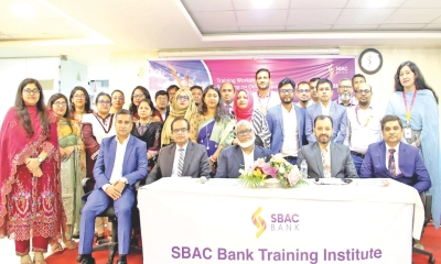 এসবিএসি ব্যাংকে আমদানি-রপ্তানির রিপোর্টিং বিষয়ক প্রশিক্ষণ কর্মশালা