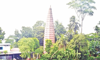 হুমকির মুখে তিনশ  বছরের সরকার মঠ 