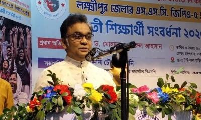 বক্তব্য দেন জাহাঙ্গীরনগর বিশ্ববিদ্যালয়ের উপাচার্য ড. মোহাম্মদ কামরুল আহসান। ছবি- রূপালী বাংলাদেশ