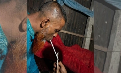 গোয়াইনঘাটে ইউপি সদস্যের মাদক সেবনের ভিডিও ভাইরাল