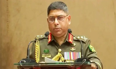 আর্মি সার্ভিস কোরকে প্রস্তুত থাকার আহ্বান সেনাপ্রধানের