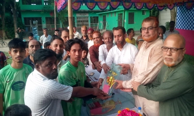 বেলাবোতে বিএনপির ৪৭তম প্রতিষ্ঠাবার্ষিকী উপলক্ষে প্রীতি ফুটবল ম্যাচ 