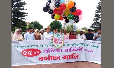 বাংলাদেশ ধান গবেষণা ইন্সটিটিউটের ৫৫তম প্রতিষ্ঠাবার্ষিকী পালিত