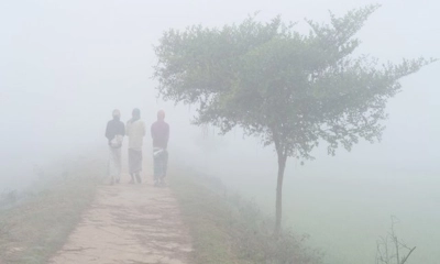 তেঁতুলিয়ায় টানা ৭ দিন ধরে বইছে শৈত্যপ্রবাহ