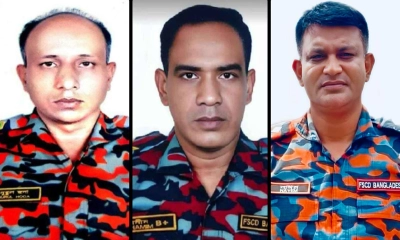 ৩ ফায়ার ফাইটারসহ ৪ জনের মৃত্যুতে প্রধান উপদেষ্টার শোক