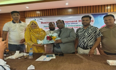 বসুরহাট ও লক্ষ্মীপুর টিমের কর্মকর্তা নিয়ে জেনিথ ইসলামী লাইফের উন্নয়ন সভা 